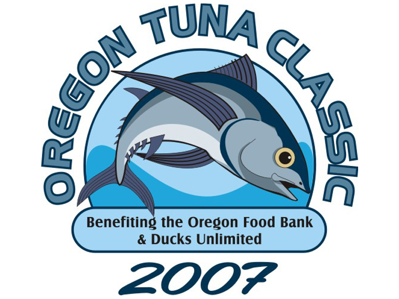 Oregon Tuna Classic Logo by Coho Design