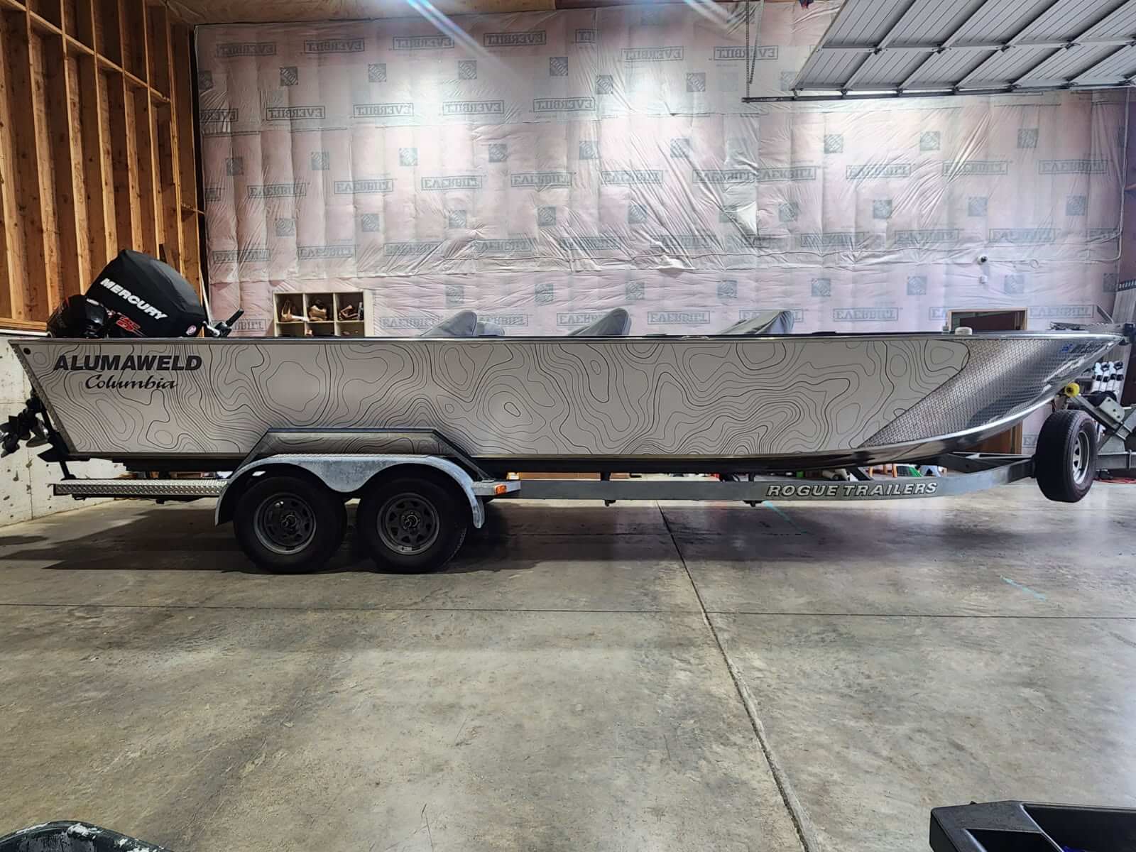 Alumaweld Custom Boat Wrap