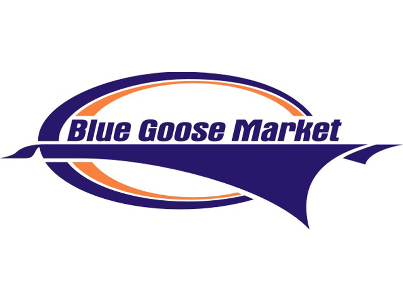 Blue Goose Market Logo by Coho Design