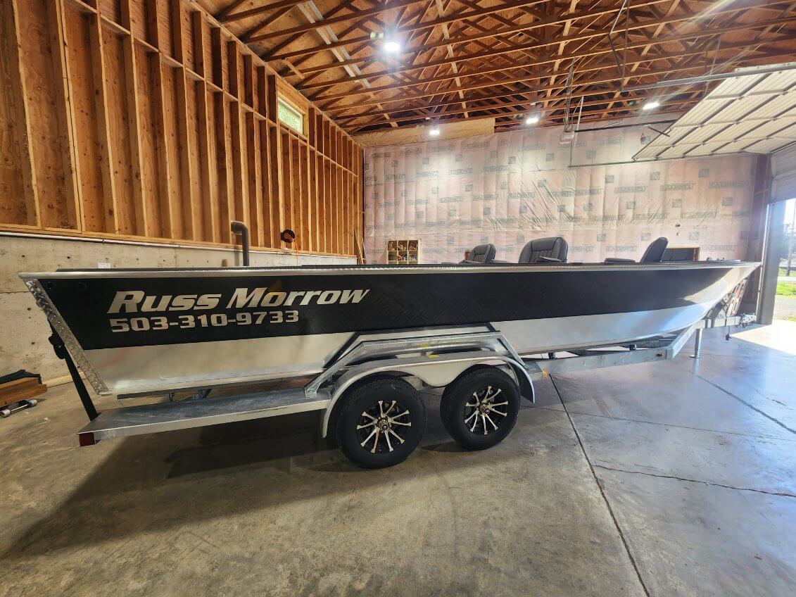Custom Boat Wrap Garibaldi