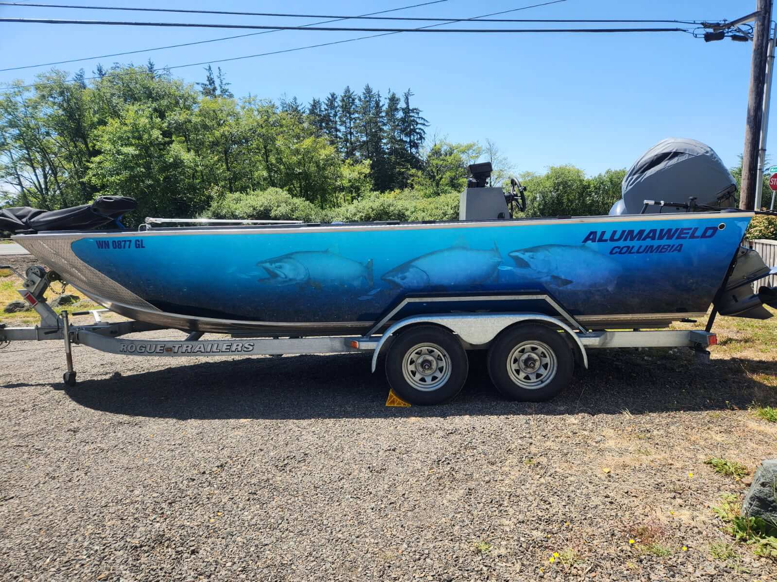 Oregon Custom Boat Wrap