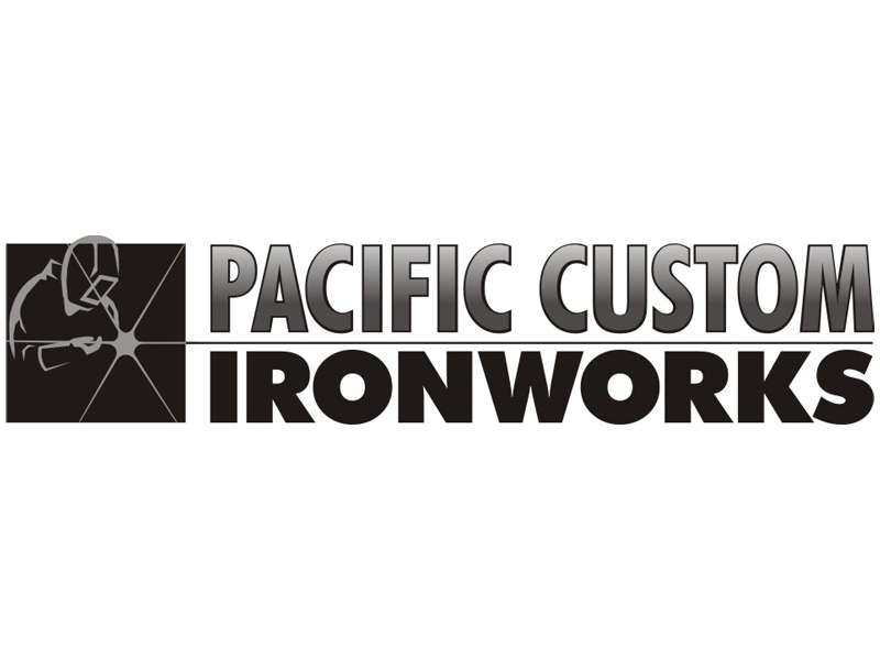 Pacific Custom Ironworks Logo by Coho Design