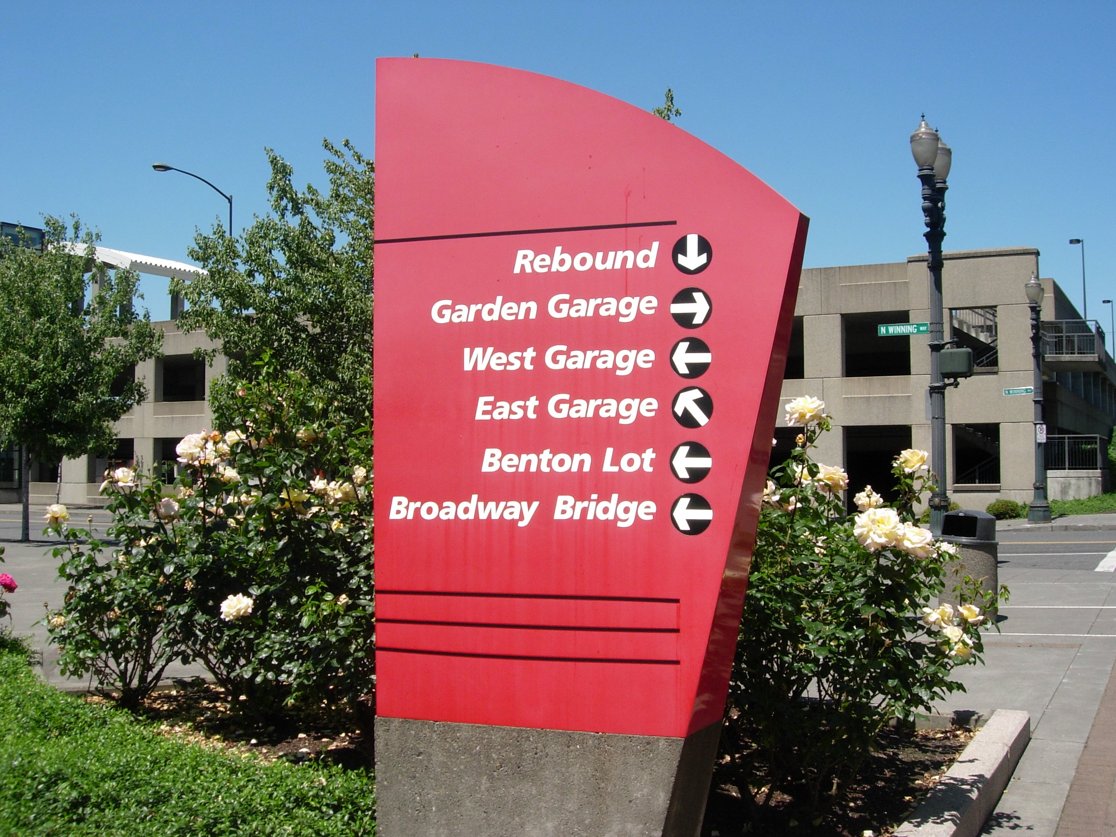 Directional Sign by Coho Design